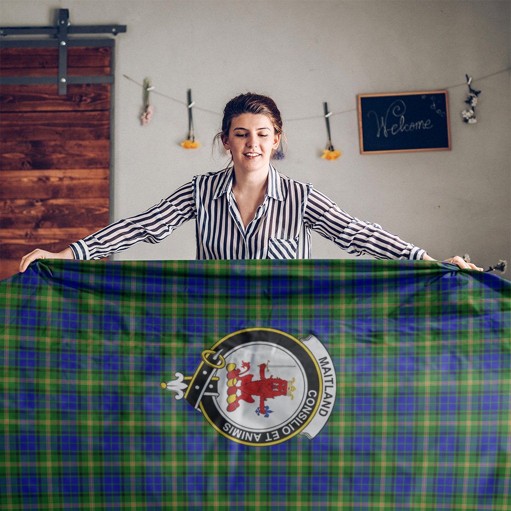 Maitland Tartan Crest Tablecloth