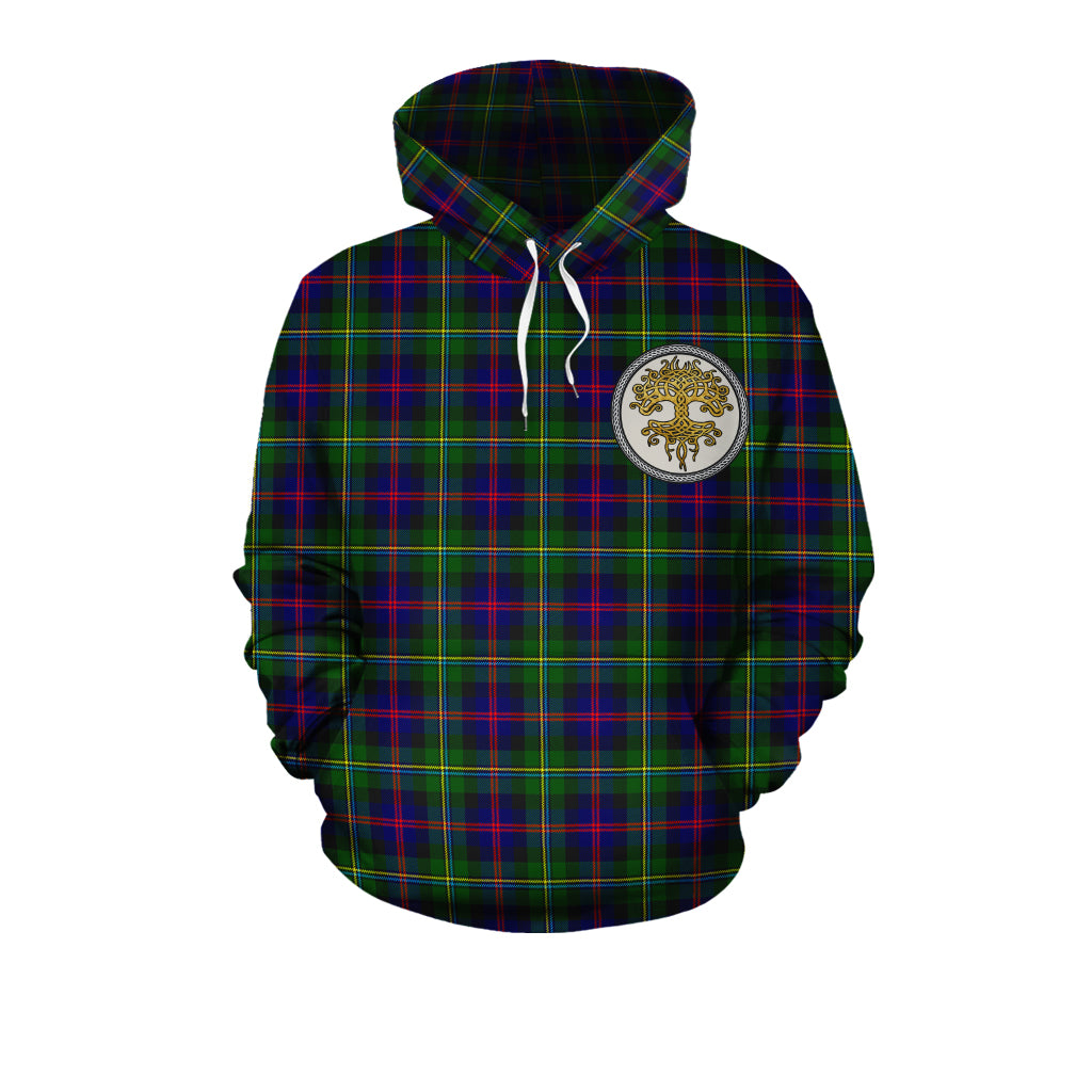 Malcolm Modern Tartan Hoodie - Tree Of Life