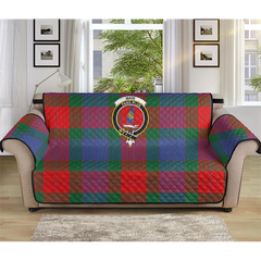 Mar Tartan Crest Sofa Protector