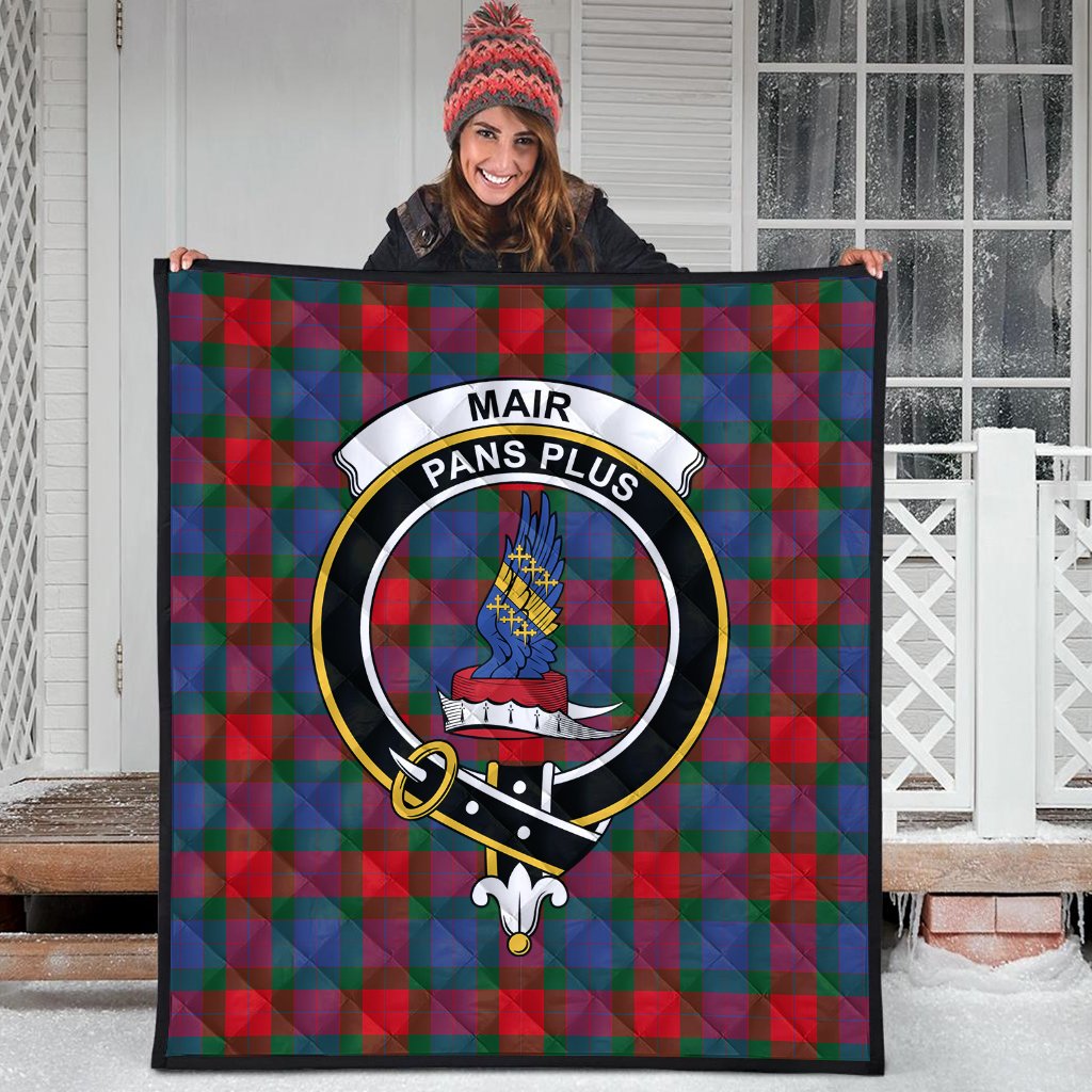 Mar Tartan Crest Quilt