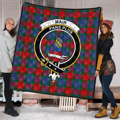 Mar Tartan Crest Quilt