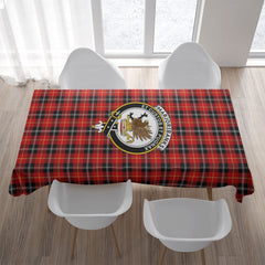 Marjoribanks Tartan Crest Tablecloth