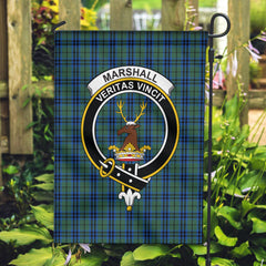 Marshall Tartan Crest Garden Flag