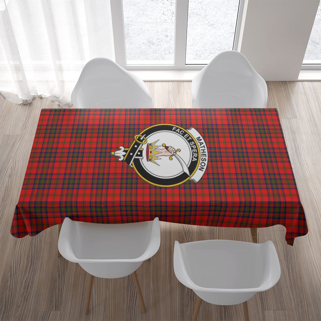 Matheson Tartan Crest Tablecloth