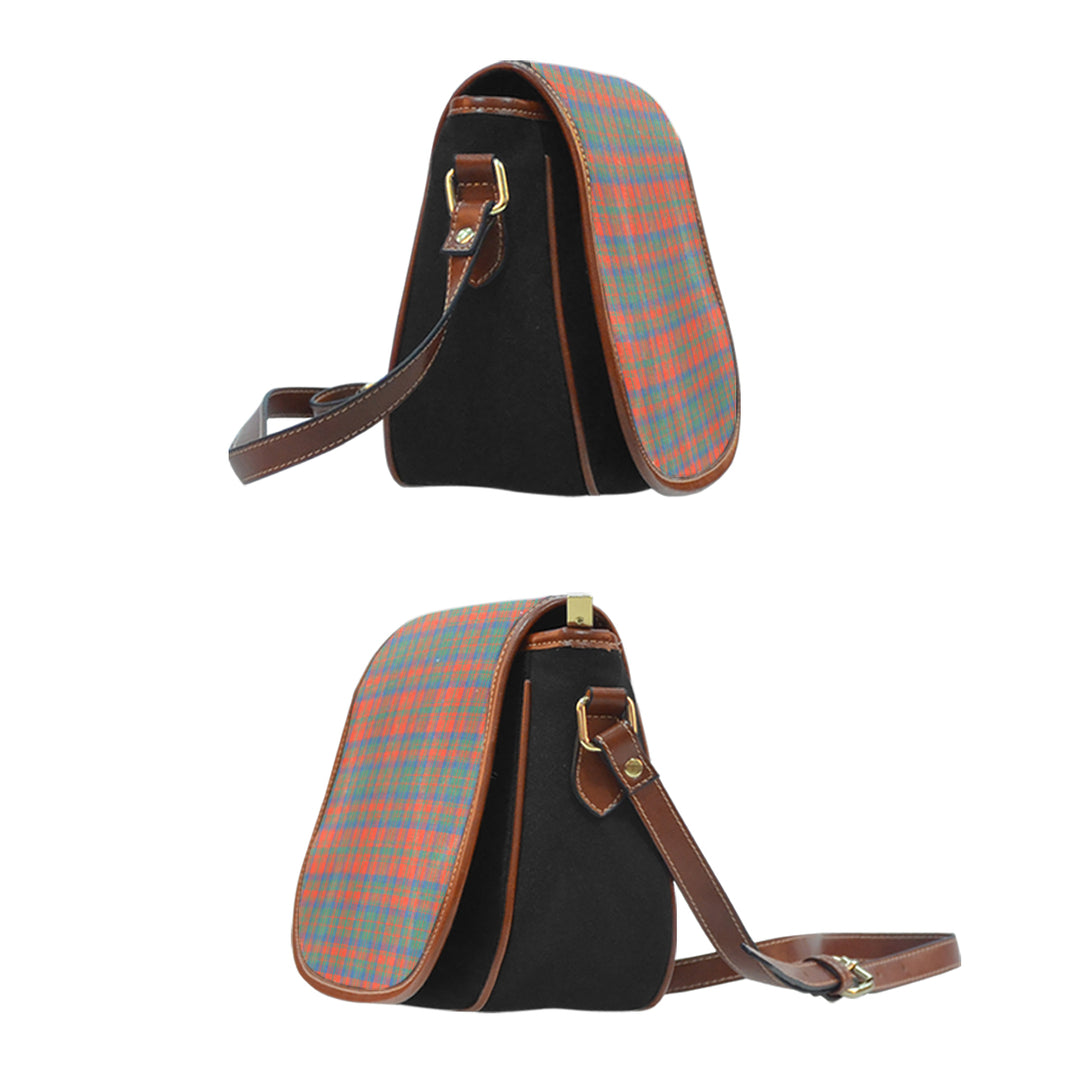 Matheson Ancient Tartan Saddle Handbags