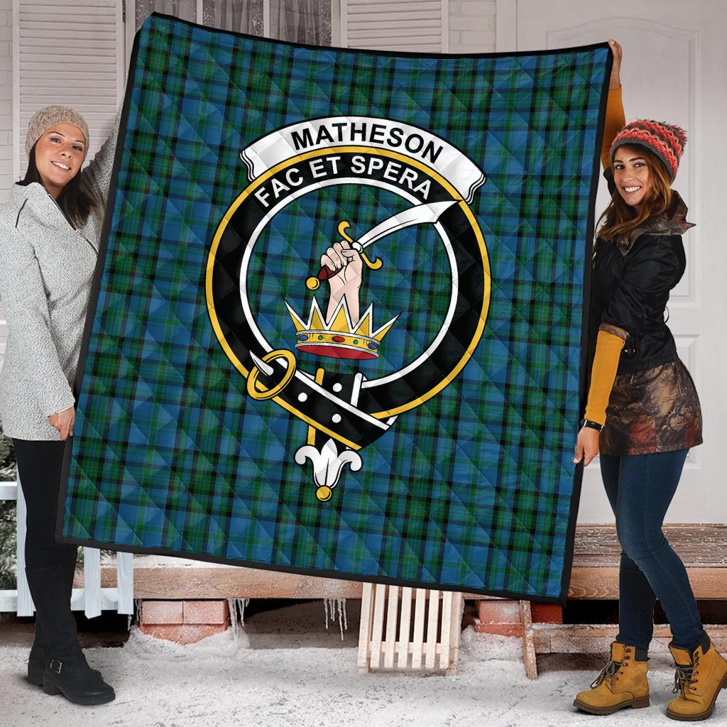 Matheson Hunting Tartan Quilt