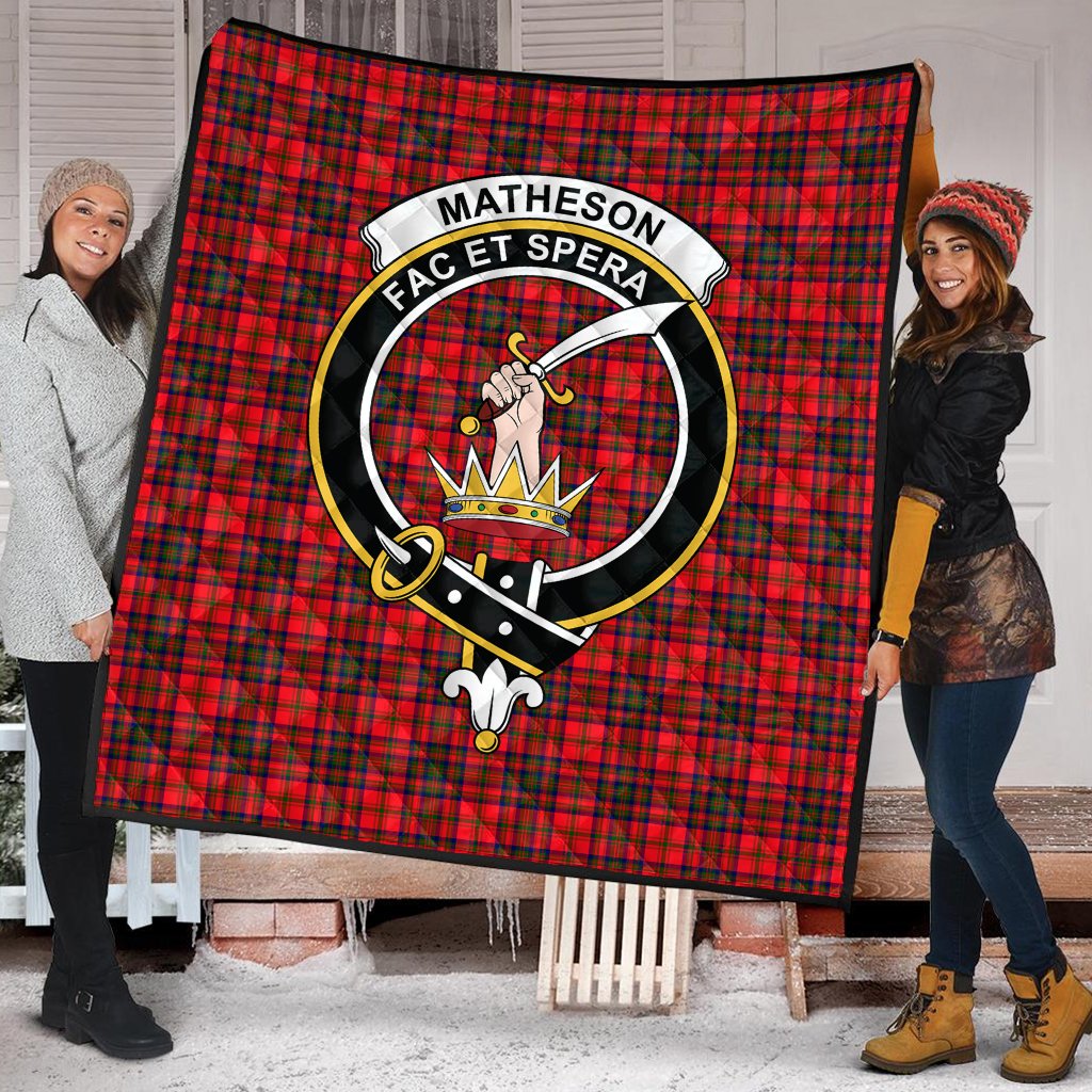 Matheson Modern Tartan Quilt