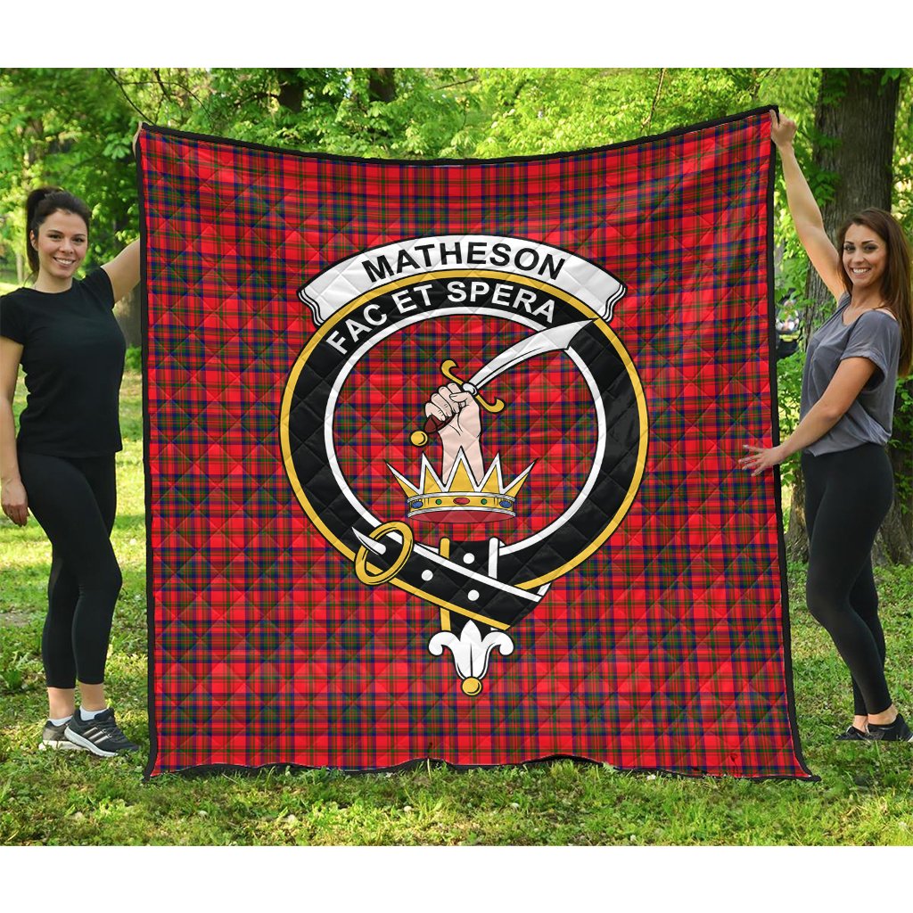 Matheson Modern Tartan Quilt