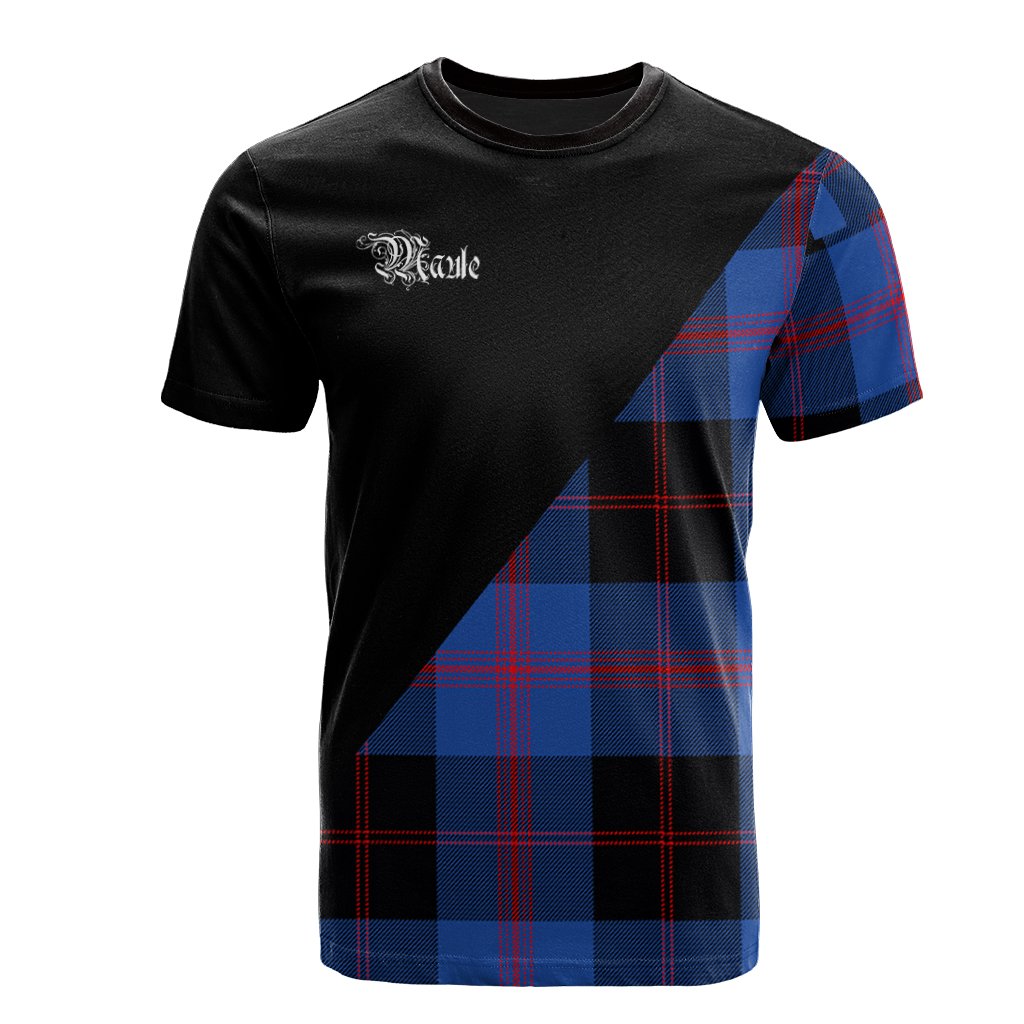 Maule Tartan - Military T-Shirt