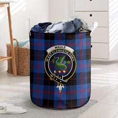 Maule Tartan Crest Laundry Basket