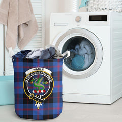 Maule Tartan Crest Laundry Basket