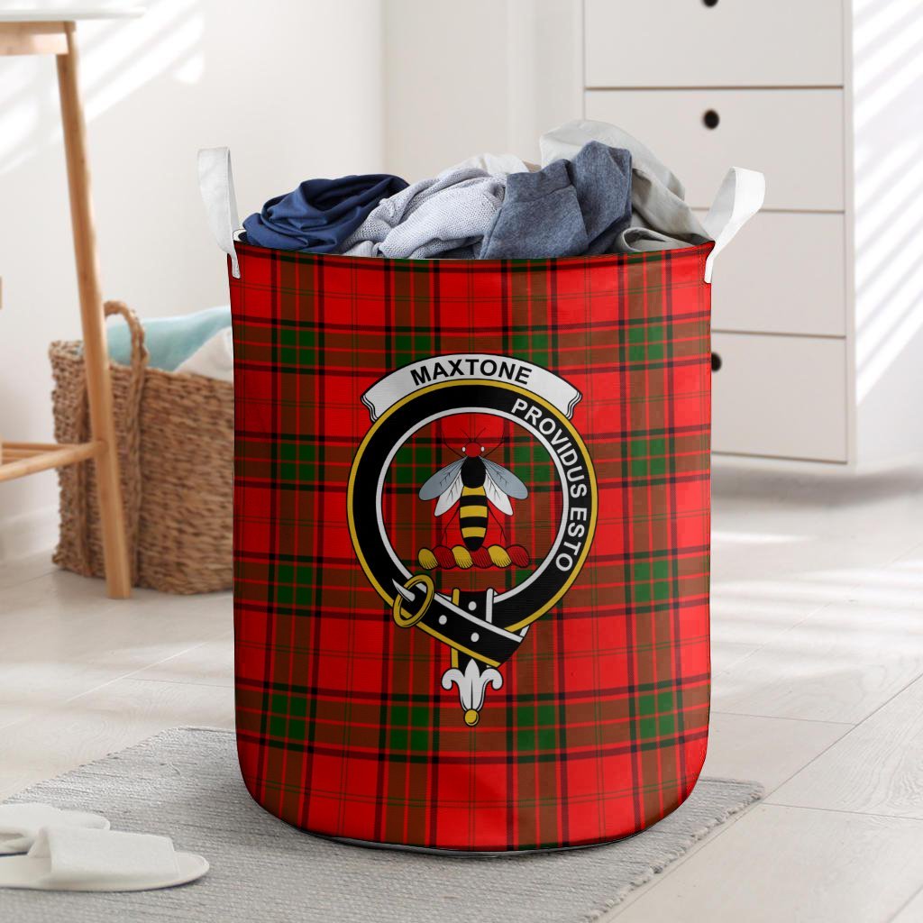 Maxtone Tartan Crest Laundry Basket