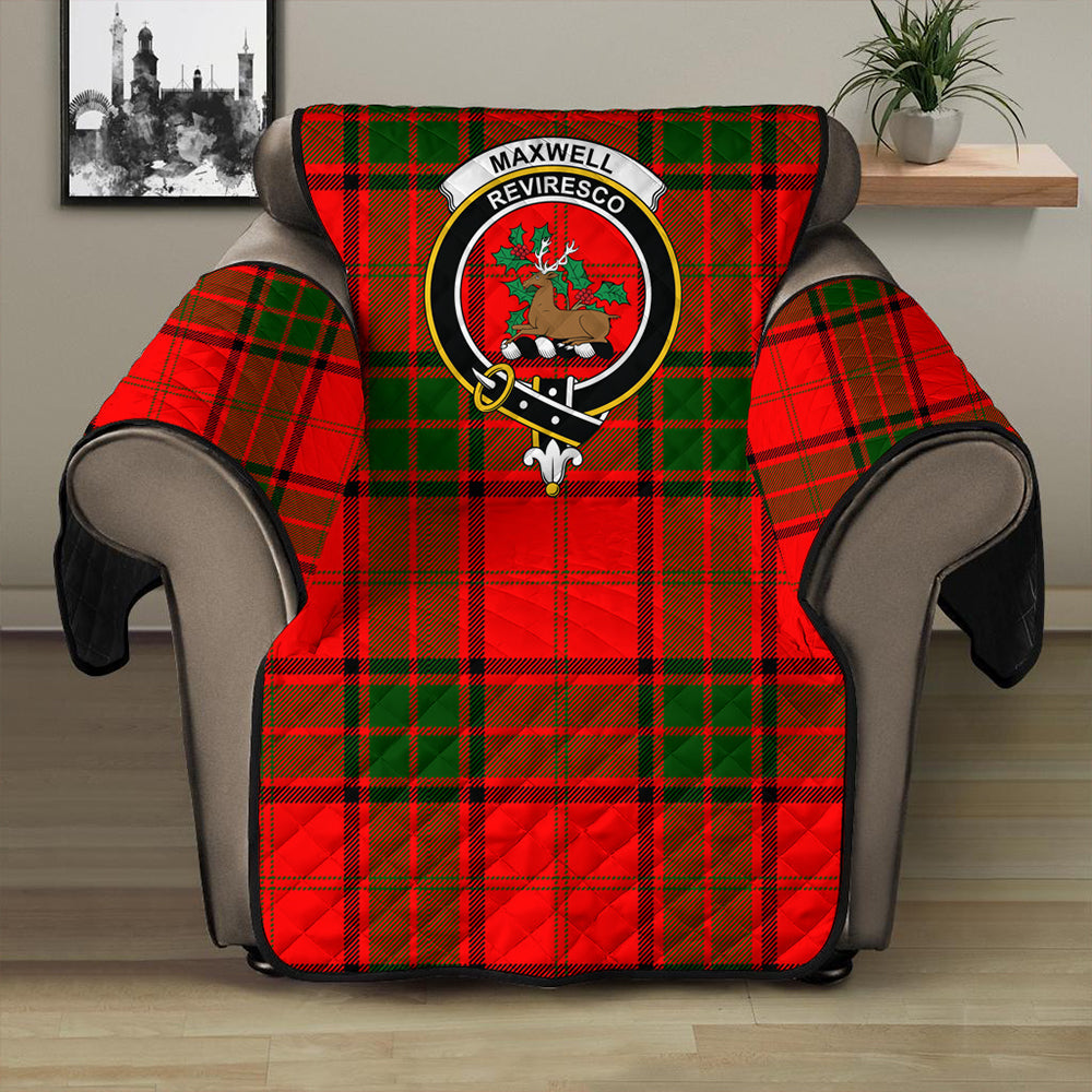 Maxwell Modern Tartan Crest Sofa Protector