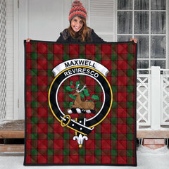 Maxwell Tartan Crest Quilt