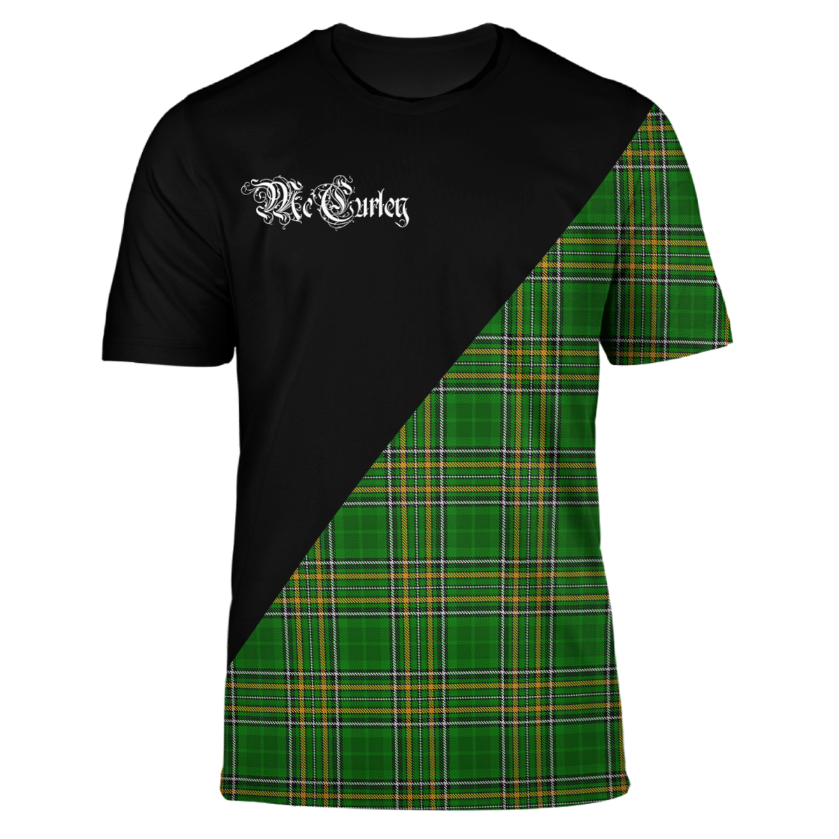 McCurley Tartan - Military T-Shirt