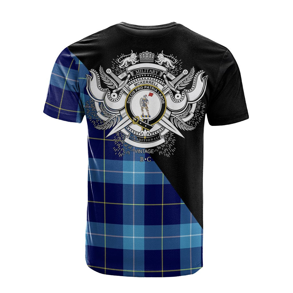 McKerrell Tartan - Military T-Shirt