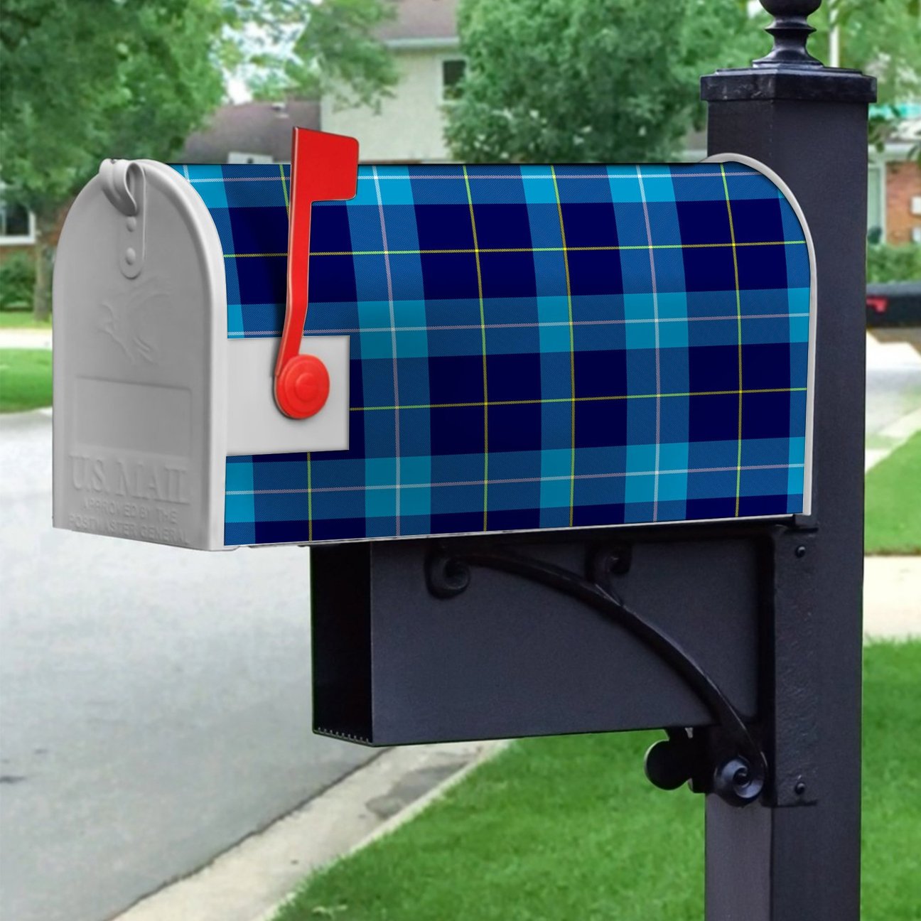 McKerrell Tartan Crest Mailbox