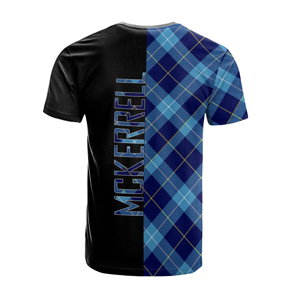 McKerrell Tartan T-Shirt Half of Me - Cross Style