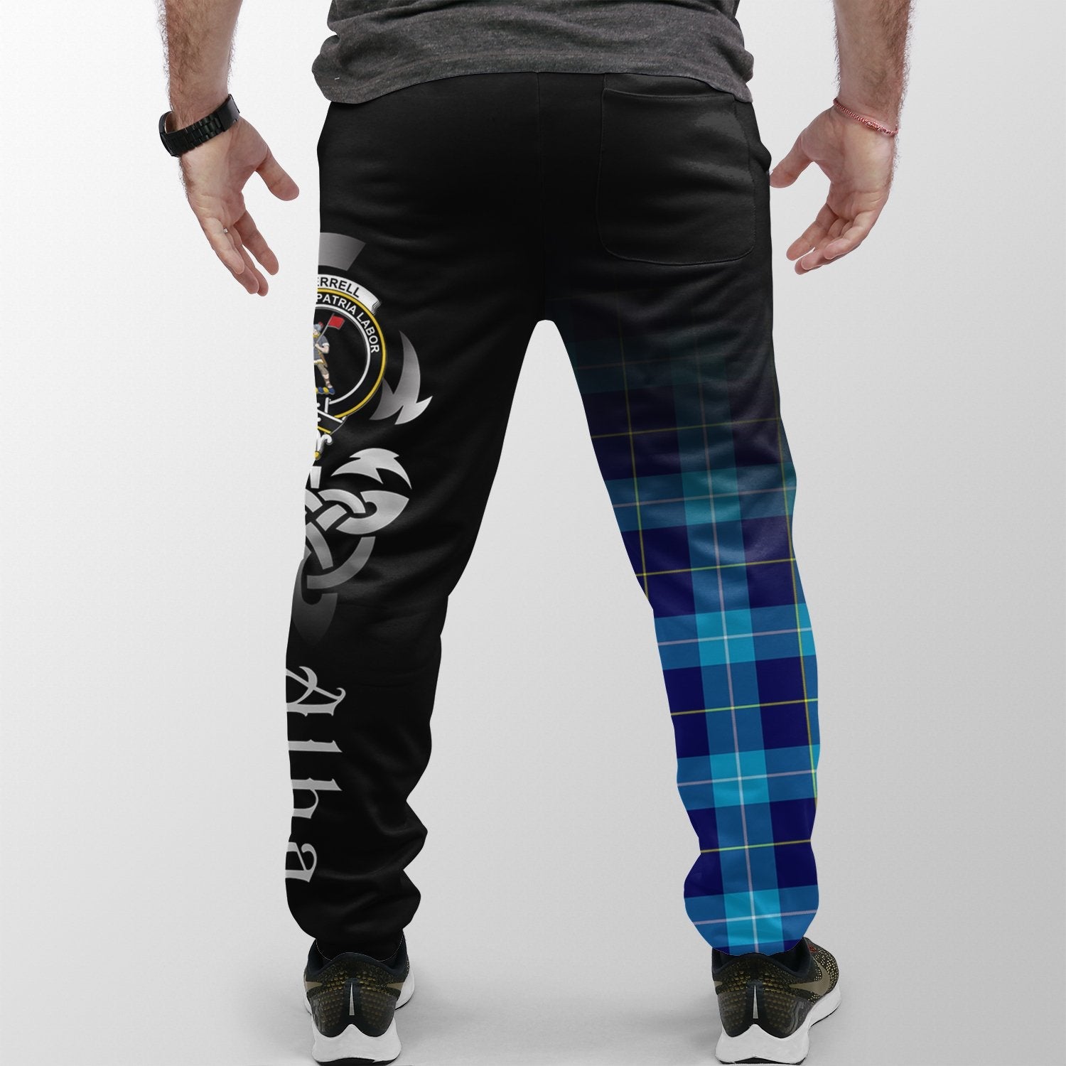 McKerrell Tartan Crest Jogger Sweatpants - Alba Celtic Style