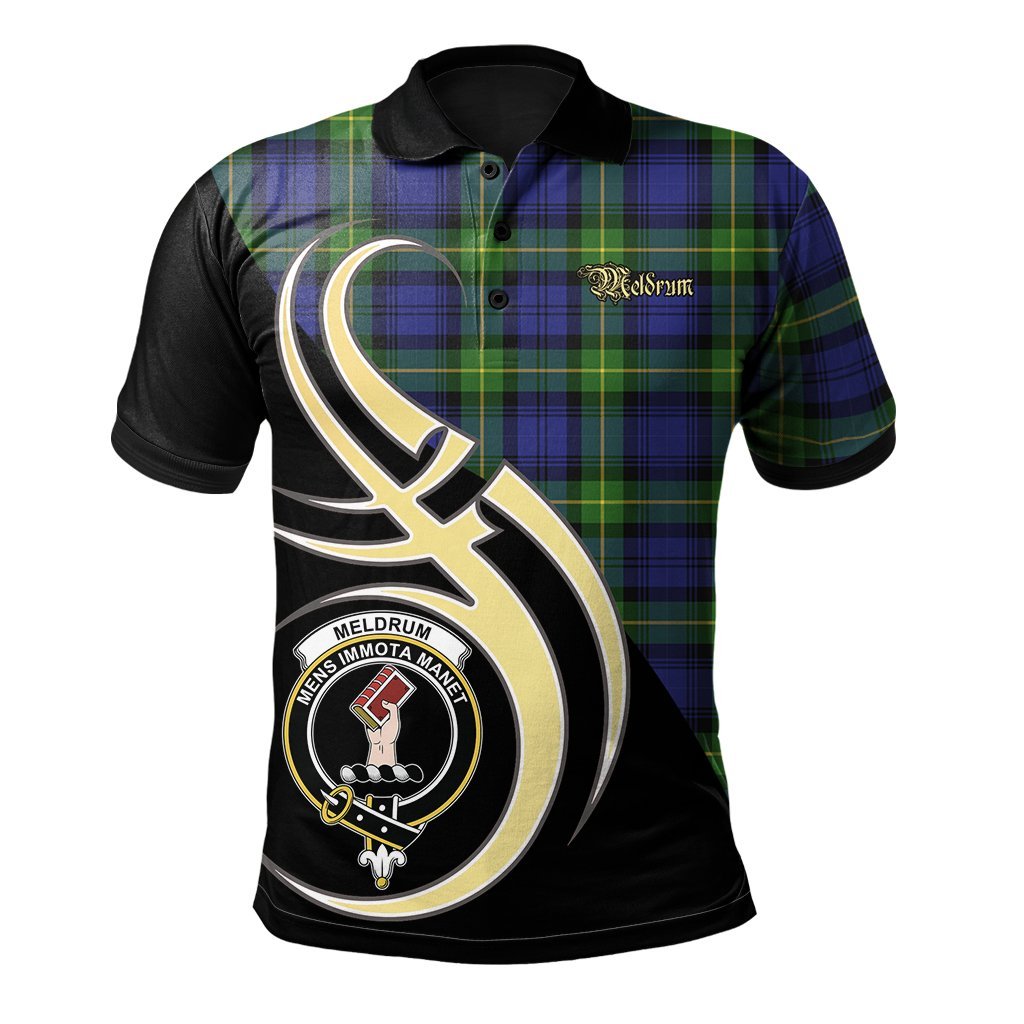 Meldrum Tartan Polo Shirt - Believe In Me Style