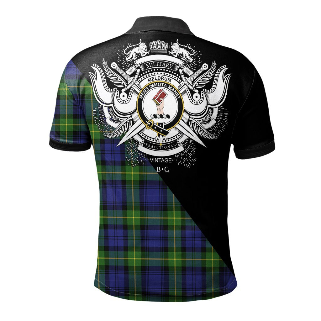 Meldrum Clan - Military Polo Shirt