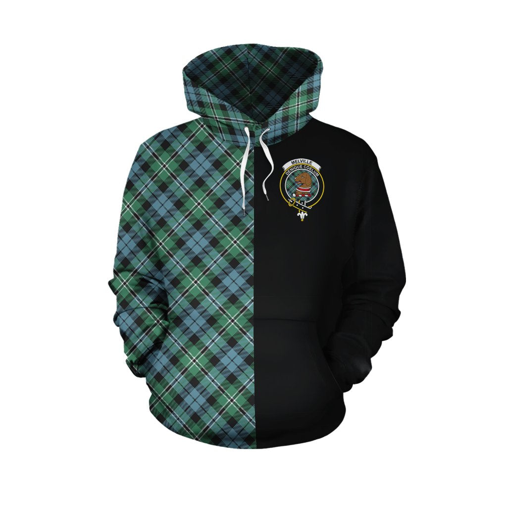 Melville Tartan Hoodie Half of Me - Cross Style