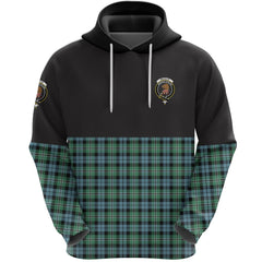 Melville Clan Half Of Tartan Hoodie