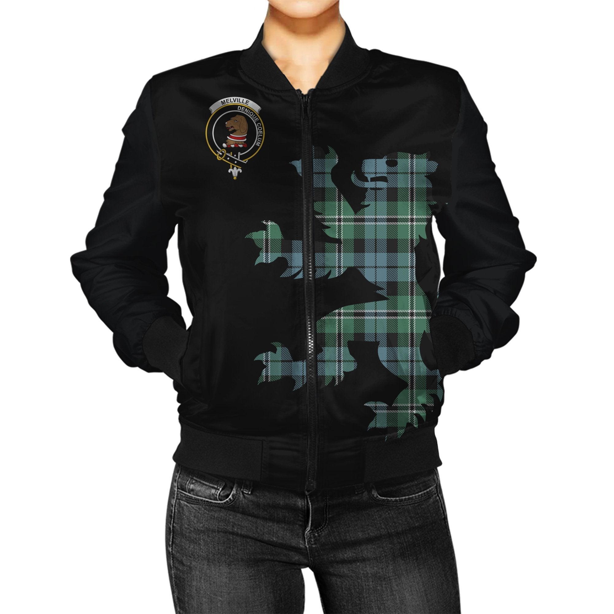 Melville Tartan Bomber Jacket Lion & Thistle