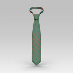 Menzies Green Ancient Tartan Classic Tie