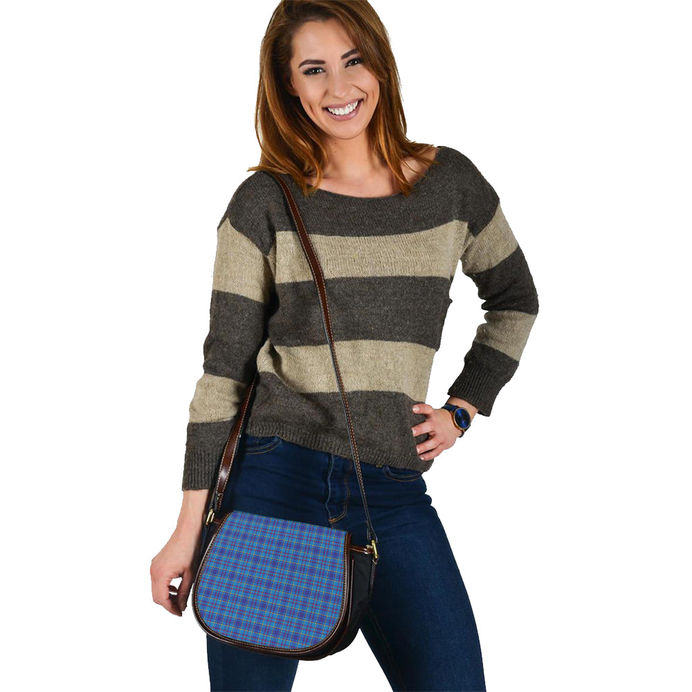 Mercer Modern Tartan Saddle Handbags