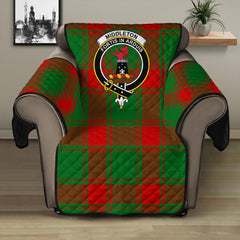 Middleton Modern Tartan Crest Sofa Protector