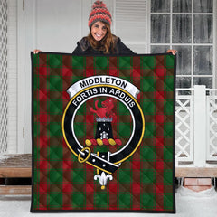 Middleton Tartan Crest Quilt