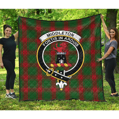 Middleton Tartan Crest Quilt