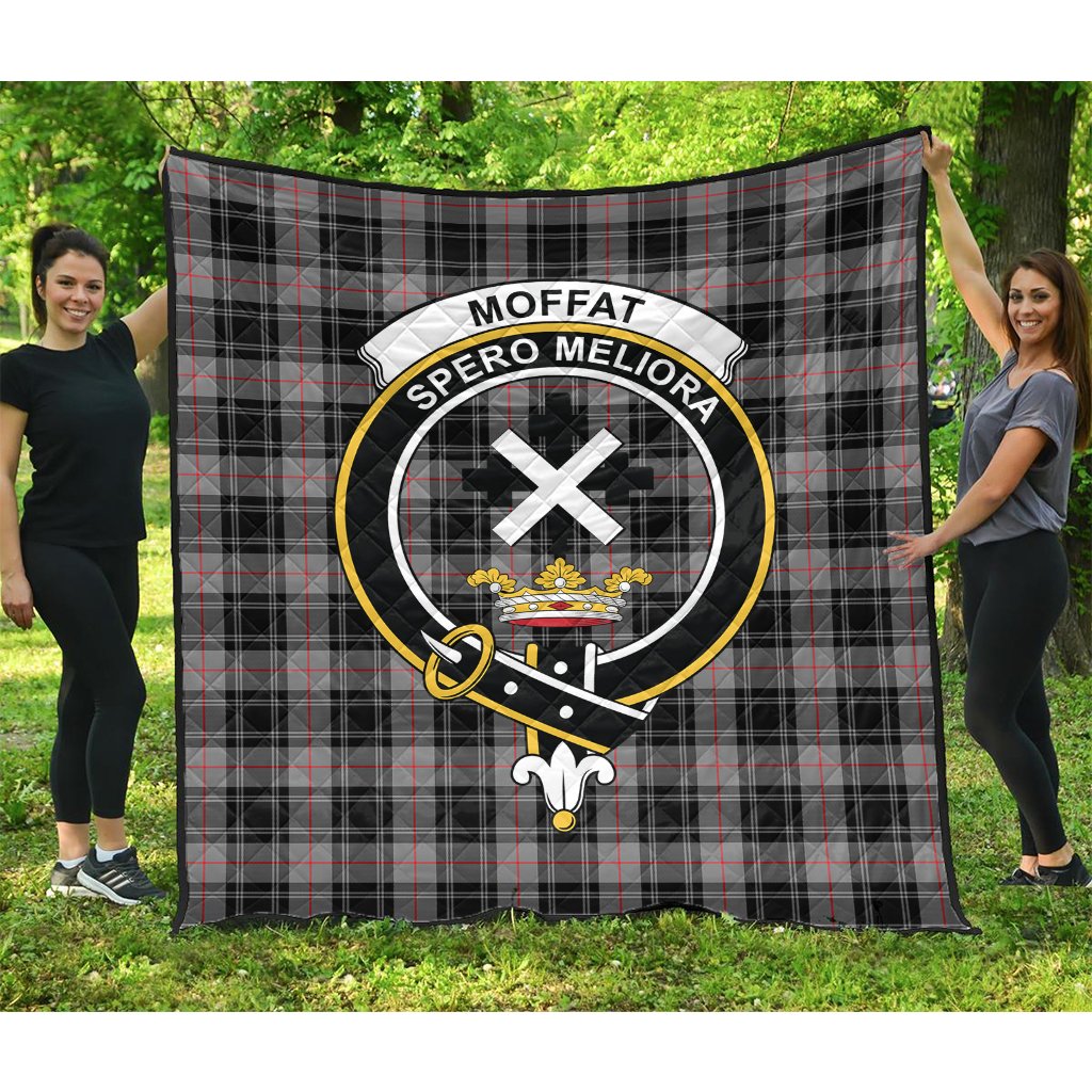 Moffat Modern Tartan Crest Quilt