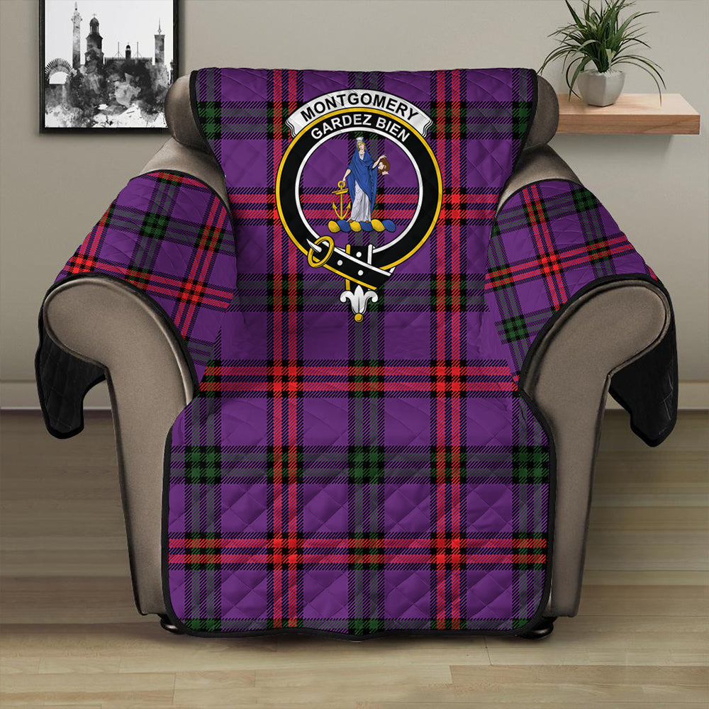 Montgomery Modern Tartan Crest Sofa Protector