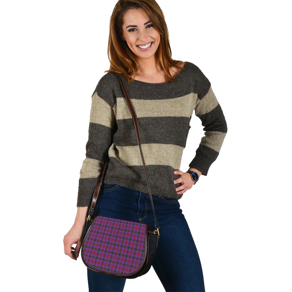 Montgomery Modern Tartan Saddle Handbags