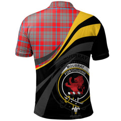 Moubray Tartan Polo Shirt - Royal Coat Of Arms Style