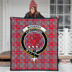 Moubray Tartan Crest Quilt