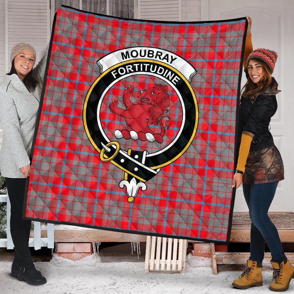 Moubray Tartan Crest Quilt