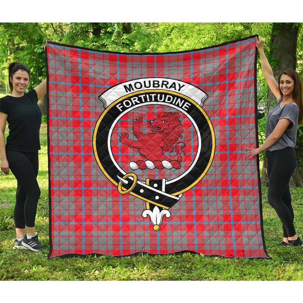 Moubray Tartan Crest Quilt