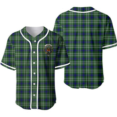 Mow Tartan Unisex Baseball Jersey