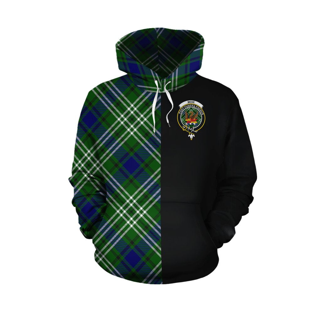 Mow Tartan Hoodie Half of Me - Cross Style