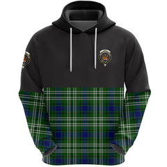 Mow Clan Half Of Tartan Hoodie