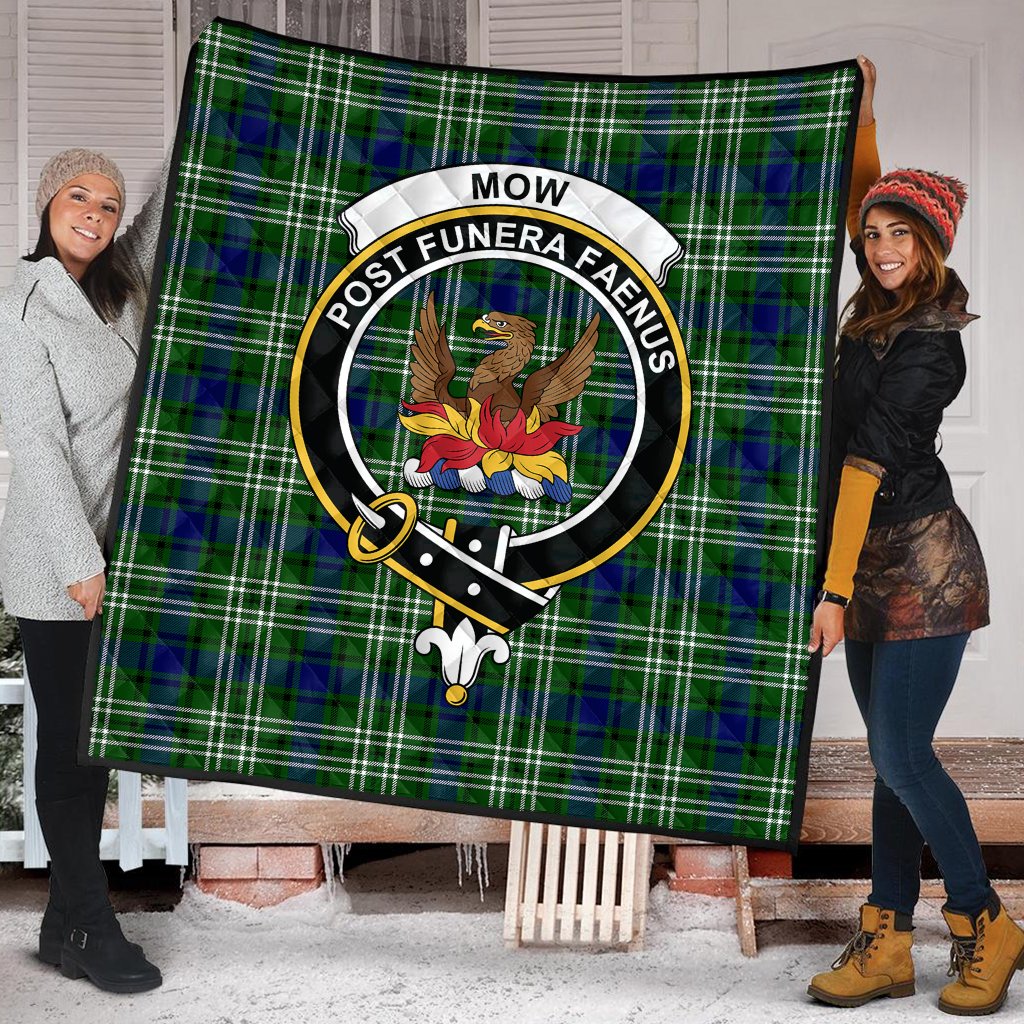 Mow Tartan Crest Quilt