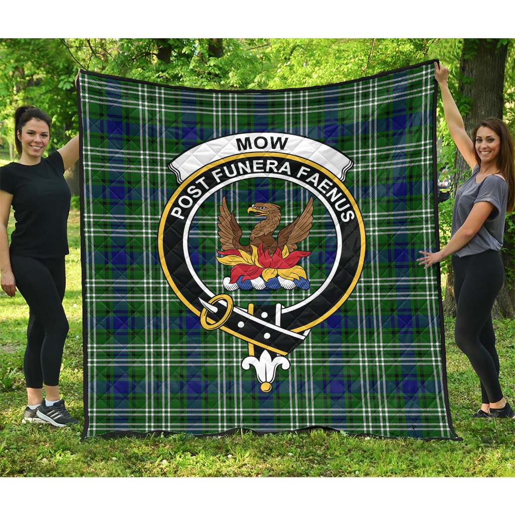 Mow Tartan Crest Quilt