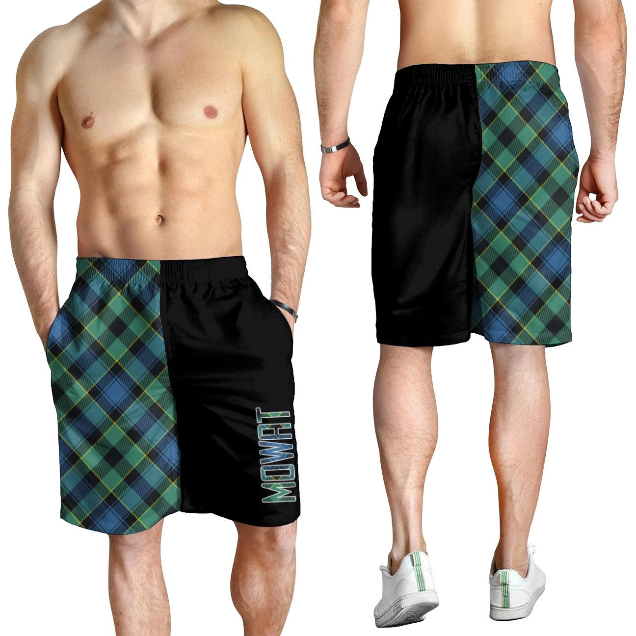 Mowat Tartan Crest Men's Short - Cross Style