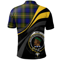 Muir Tartan Polo Shirt - Royal Coat Of Arms Style