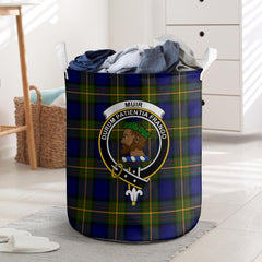 Muir Tartan Crest Laundry Basket