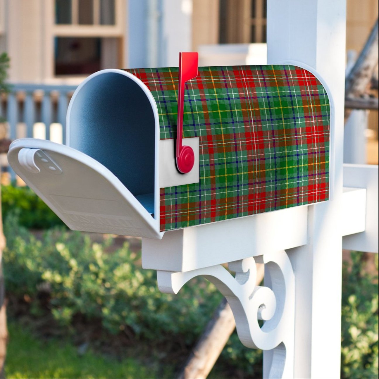 Muirhead Tartan Crest Mailbox