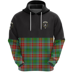 Muirhead Clan Half Of Tartan Hoodie